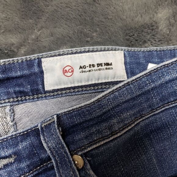AG Adriano Goldschmied Prima Roll Up Cigarette Roll Up Jeans 27R - Picture 12 of 15